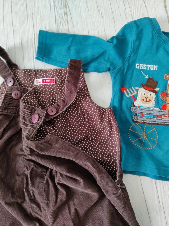 Lot vêtements bébé garçon taille 6 mois saison hiver en très bon état - photo numéro 11