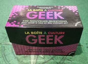 la boite a culture geek vol2 quiz