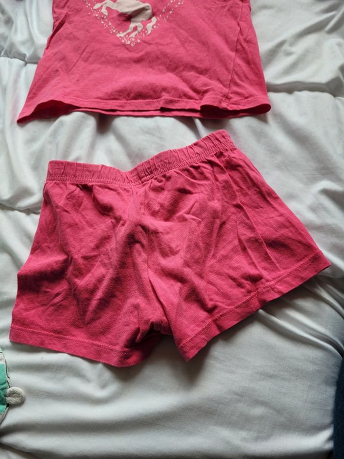 Pyjama été 2 pièces licorne - photo numéro 5