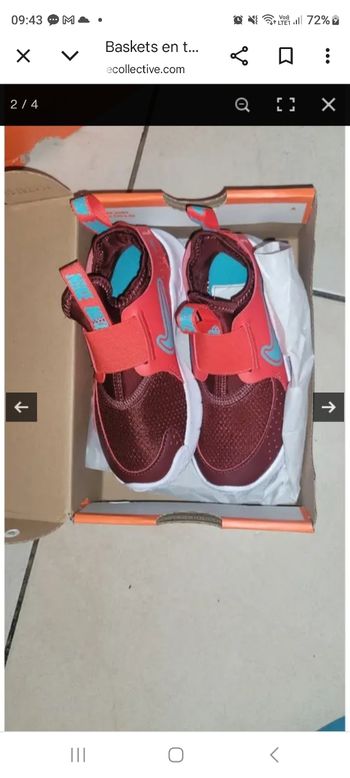 Basket nike mixte neuf jamais porté