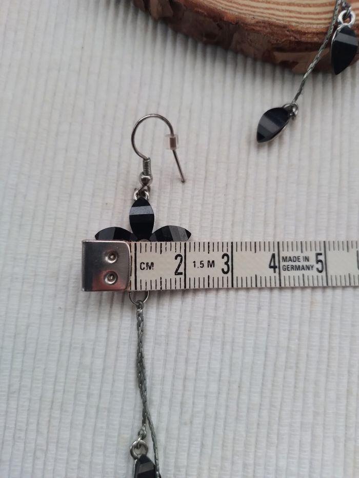 Boucles d'oreilles fleurs - photo numéro 4