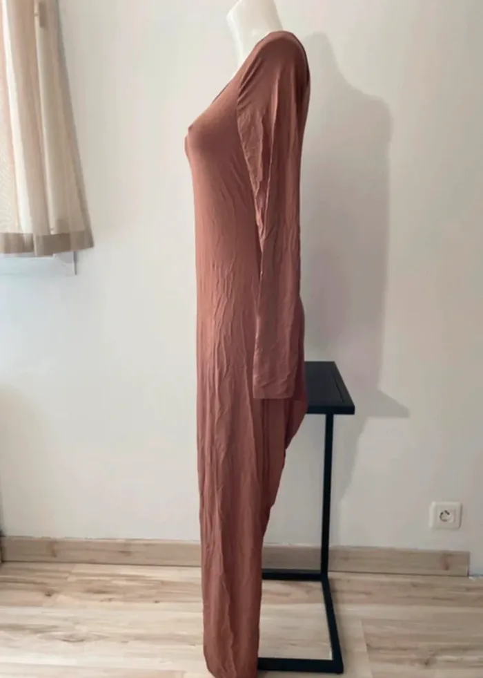 Robe longue marron - photo numéro 3
