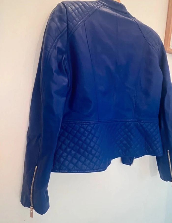 Perfecto simili cuir , blazer  , veste  , blouson - photo numéro 3