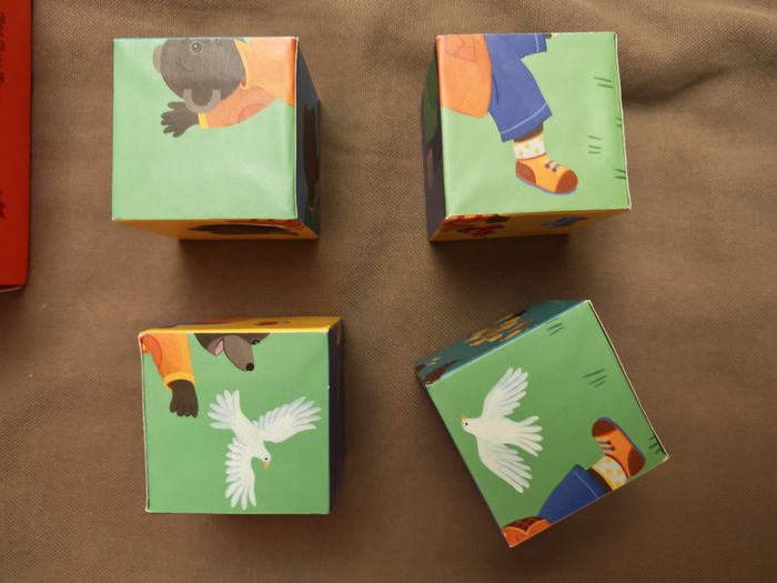 Puzzle cubes petit ours brun - photo numéro 9