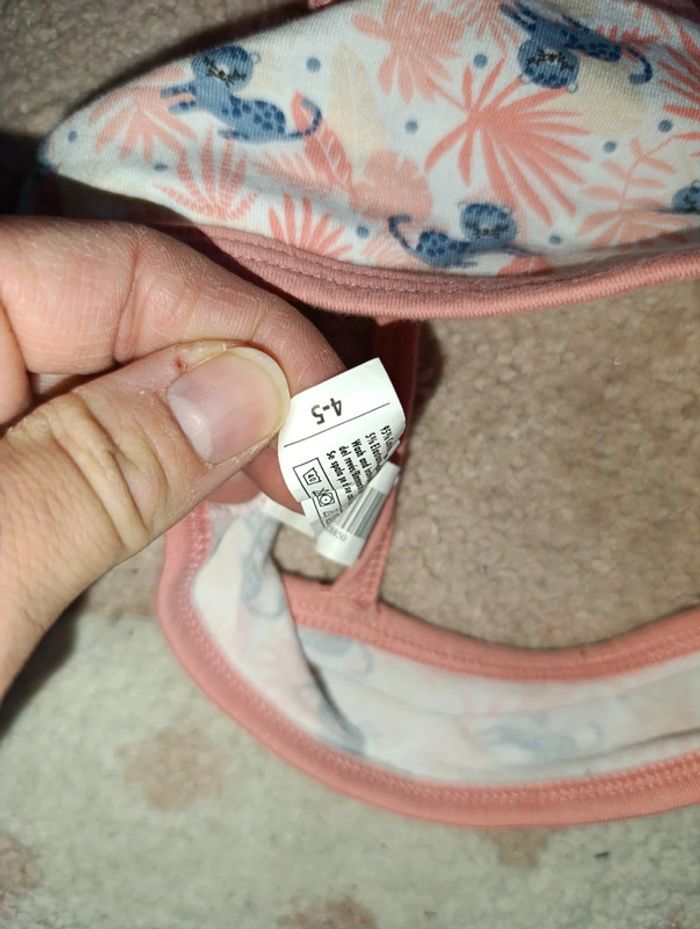 Lot de 2 brassières 4/5 ans - photo numéro 3