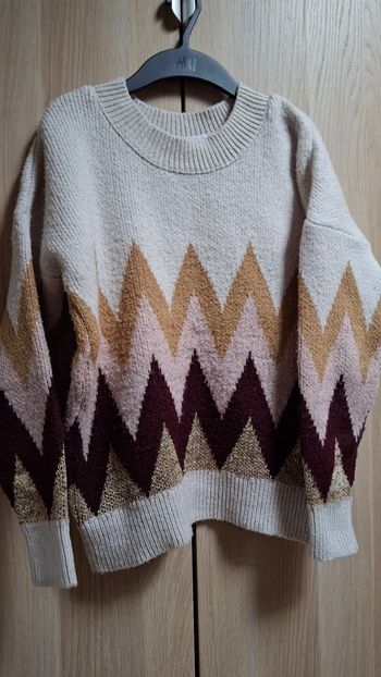 Pull cache cache doré 