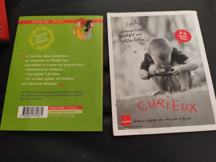 Lot deux livres lecteurs débutants - photo numéro 2