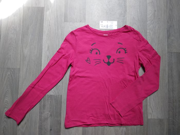 T-shirt fille 10 ans neuf - photo numéro 7
