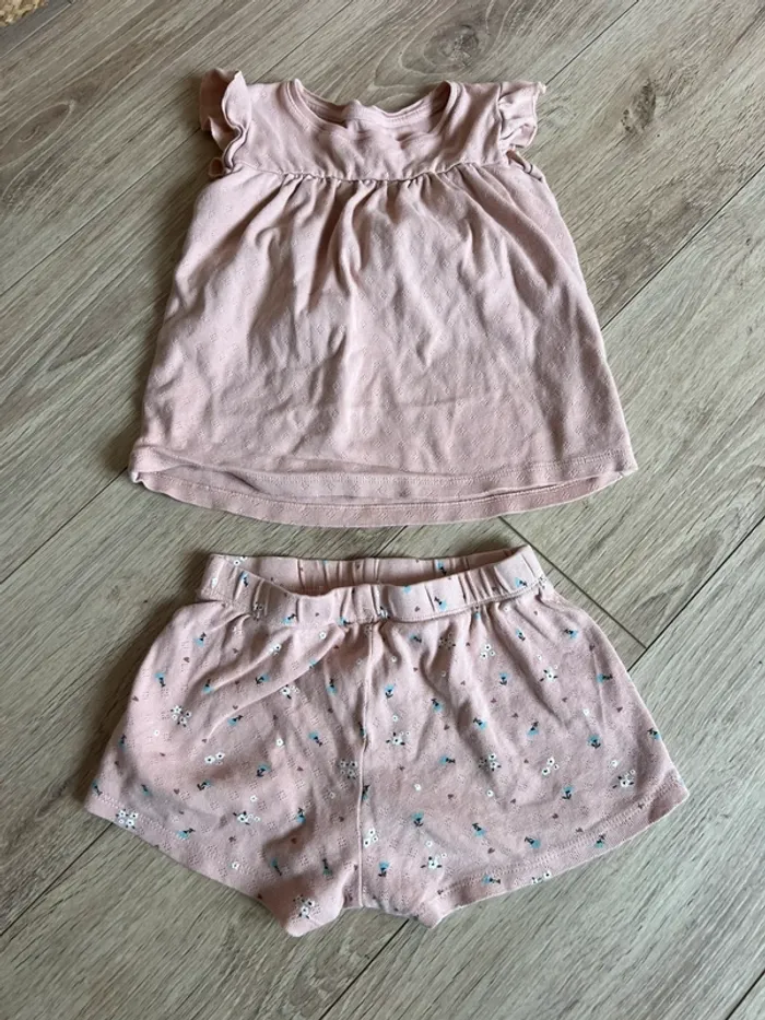 Pyjama short fille