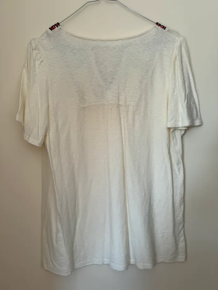 T-shirt promod col V - photo numéro 3