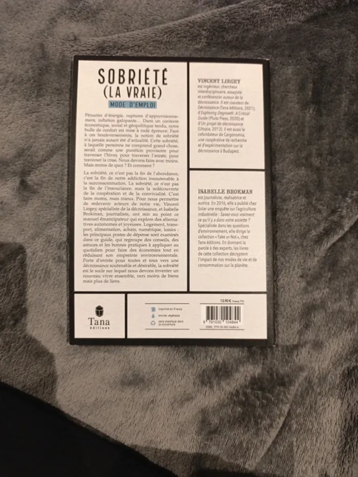 Sobriété la vraie - photo numéro 2