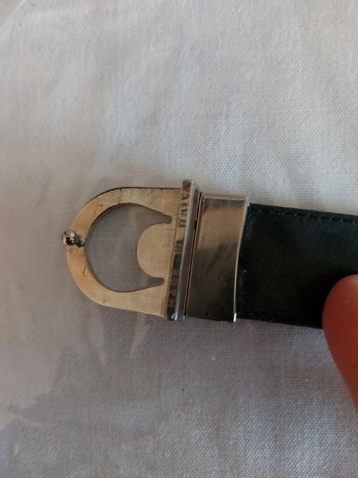 Ceinture devred croûte de cuir 85 cm - photo numéro 3
