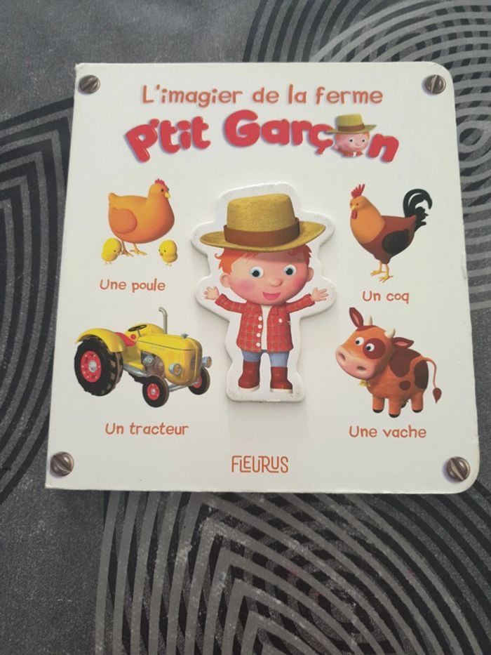 L'imagier de la ferme P'tit garçon