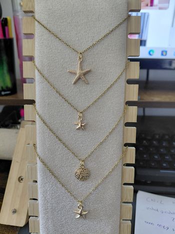 Collier étoile de mer 