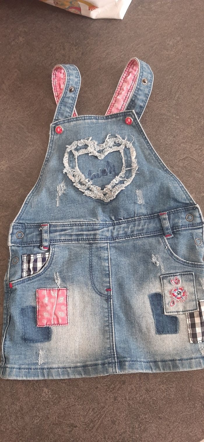 Salopette orchestra 18 mois fille