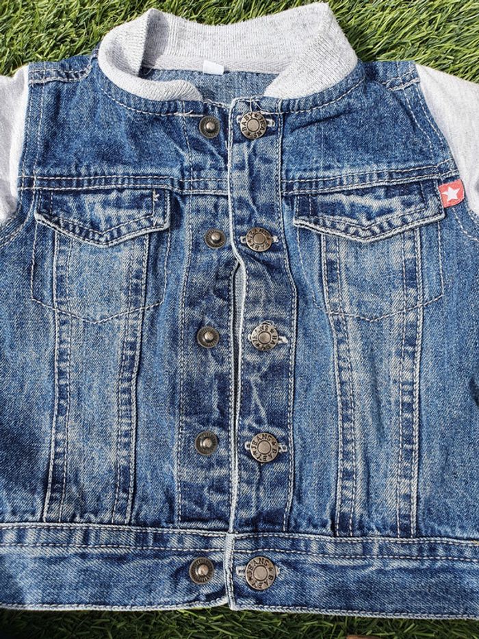 Veste bi matière - photo numéro 4