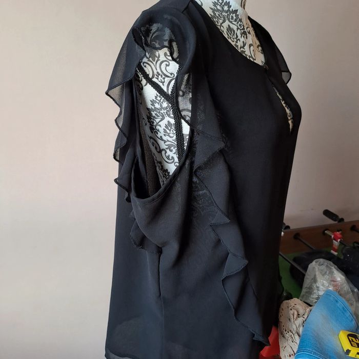 Blouse noire taille46 #M&Smode - photo numéro 4