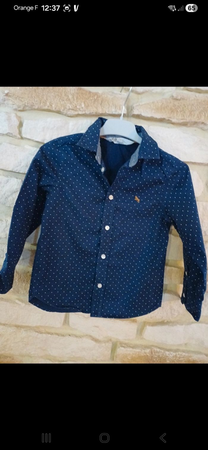 Chemise garçon taille 4 ans