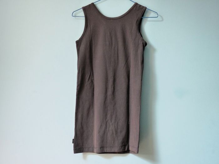 T-shirt fille 12 ans Name it Noir sans manches TBE - photo numéro 3