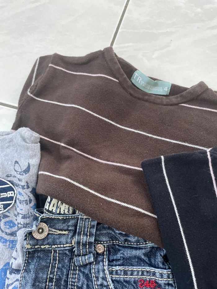 Lot vêtements garçon 4 ans - photo numéro 3