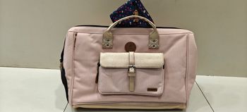 Sac de voyage cabaïa rose doré 