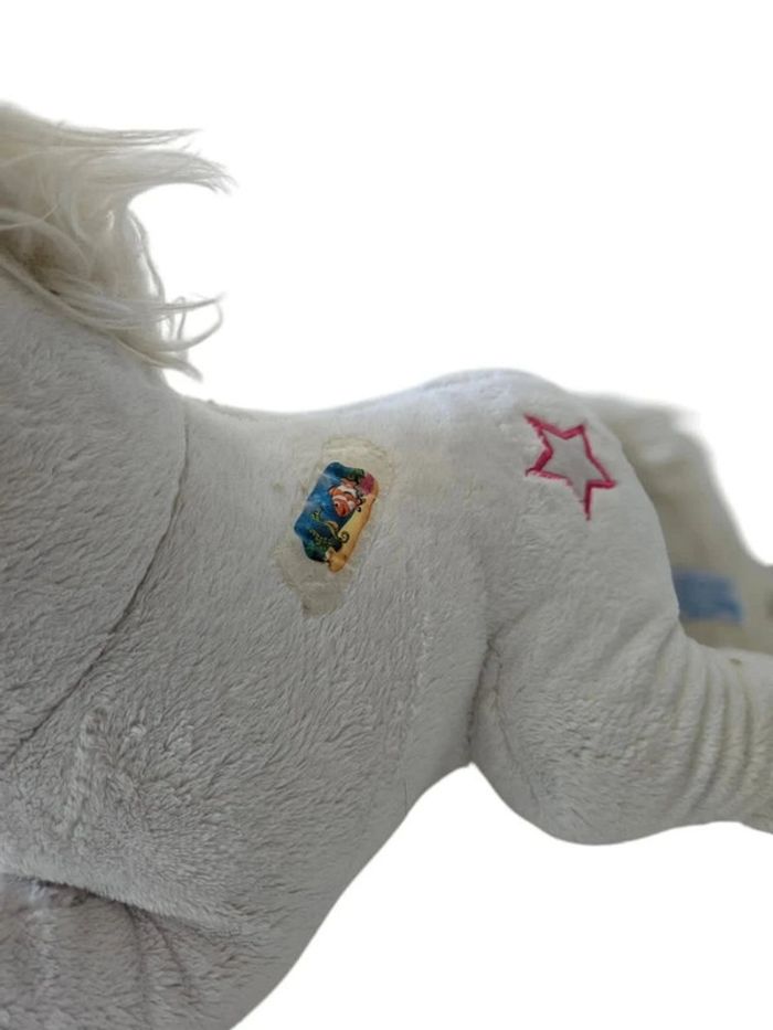 🧸 Peluche Licorne 🧸- Rose et Blanc - photo numéro 3