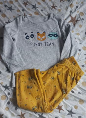 Pyjama velours 4 ans In Extenso
