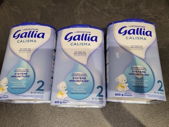 Lait Gallia 2ème âge