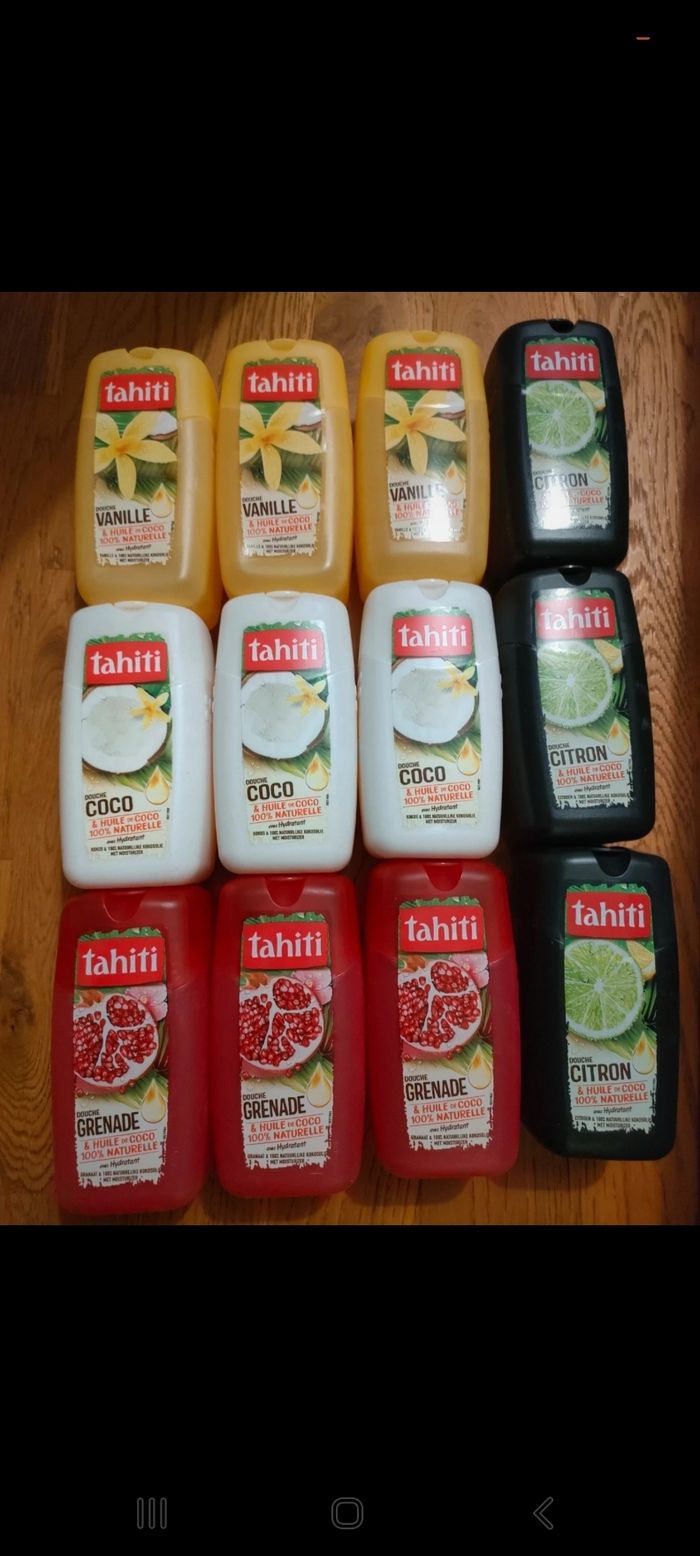Gel douche tahiti