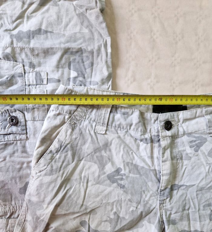 Pantalon cargo Y2k  , Rivaldi  , camouflage clair  , taille M - photo numéro 7