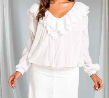 Blouse manches longues taille S
