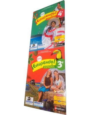 Lot de deux manuels scolaires espagnol