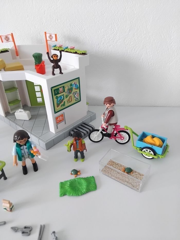 PLAYMOBIL Vétérinaire du Zoo Animaux 🦒 - photo numéro 4