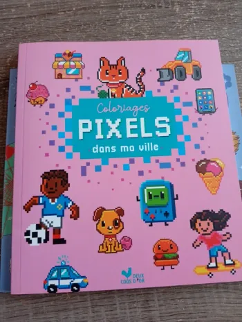 Coloriage Pixels NEUF