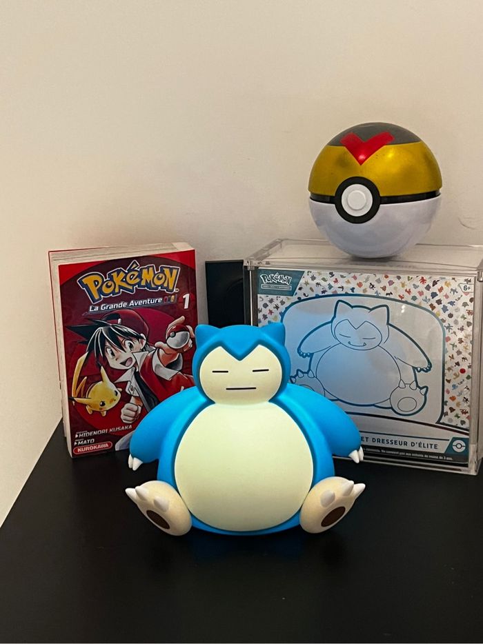 Langbowang Veilleuse Pokémon Ronflex Haute Qualité LED - photo numéro 4