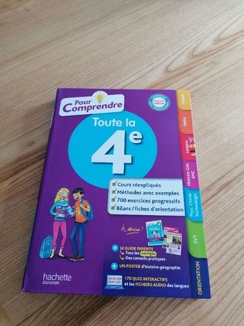 Livre programme 4eme