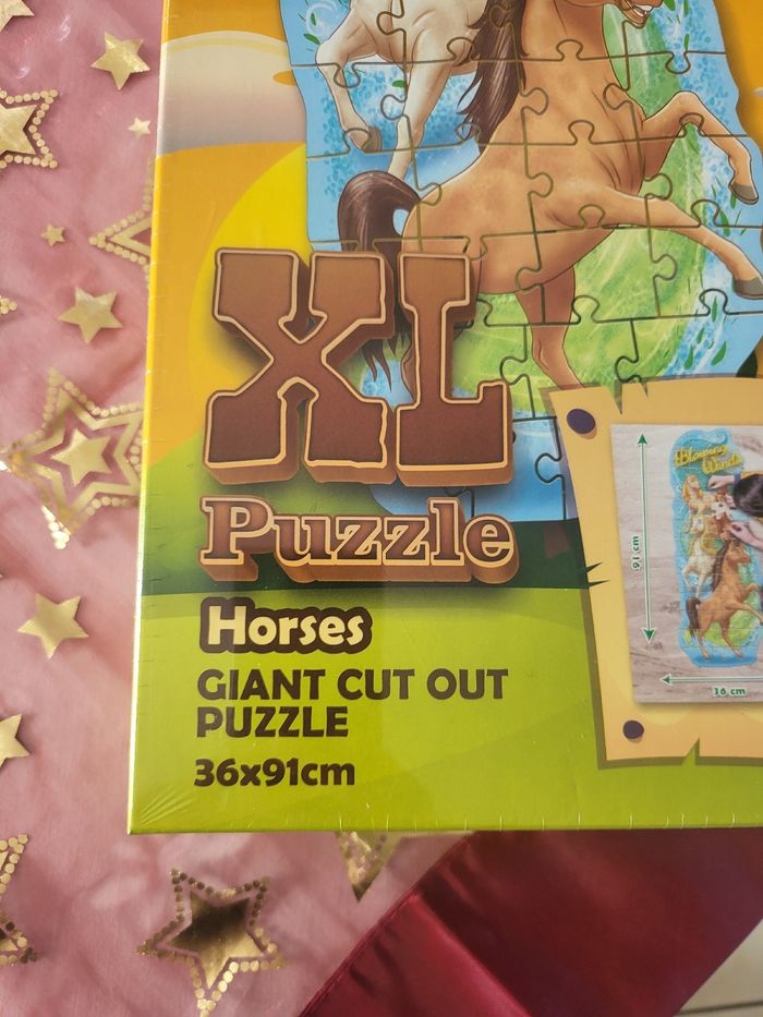 XL puzzle horses ( chevaux) 🐎 52 36x91cm - photo numéro 7