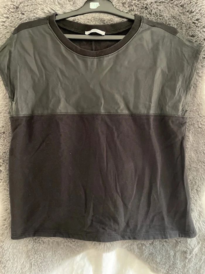 t-shirt Zara noir taille M