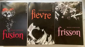 Lot de 3 livres frisson / fièvre / fusion