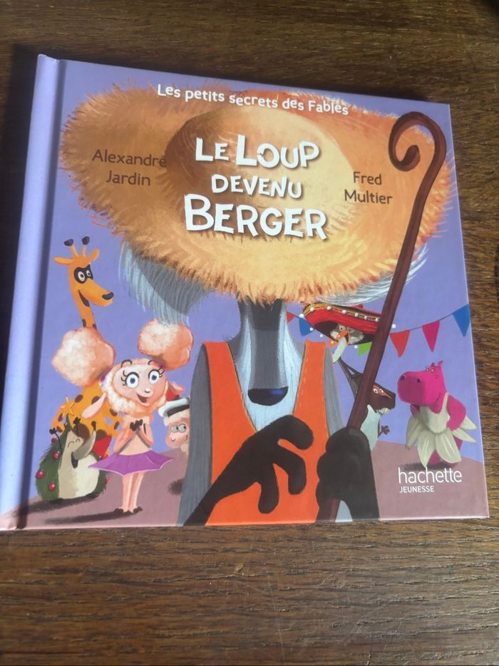 Livre le loup devenu berger