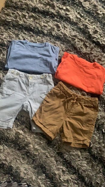 Lot de 2 ensembles short