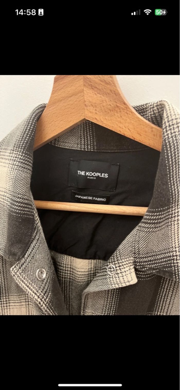 Chemise à carreaux the kooples - photo numéro 8