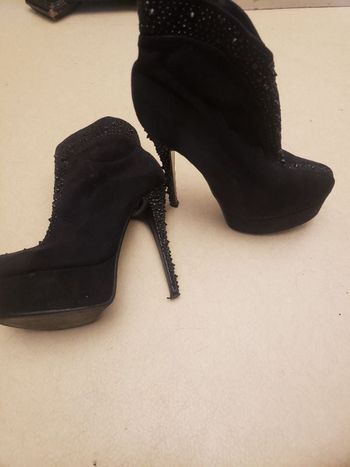 Bottines plate forme