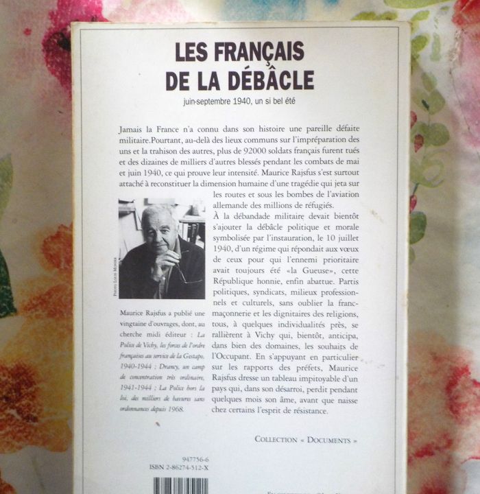 LES FRANCAIS DE LA DEBACLE par M. RAJSFUS Ed. Le Cherche Midi - photo numéro 2