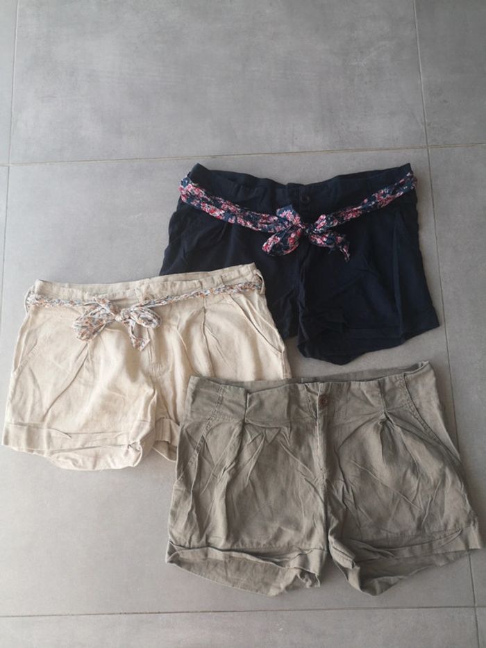 Lot shorts femme