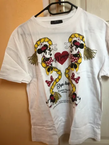 T-shirt Bershka minnie disney (blanc), S / 36 / 8
