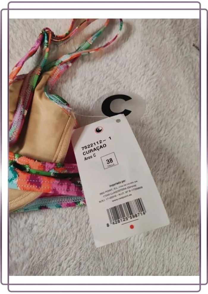 Soutien gorge maillot de bain red point - photo numéro 3