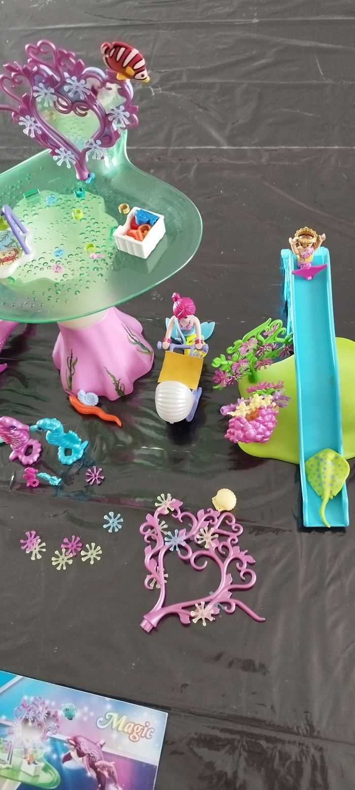 Playmobil aire de jeux sirène 70886 - photo numéro 2
