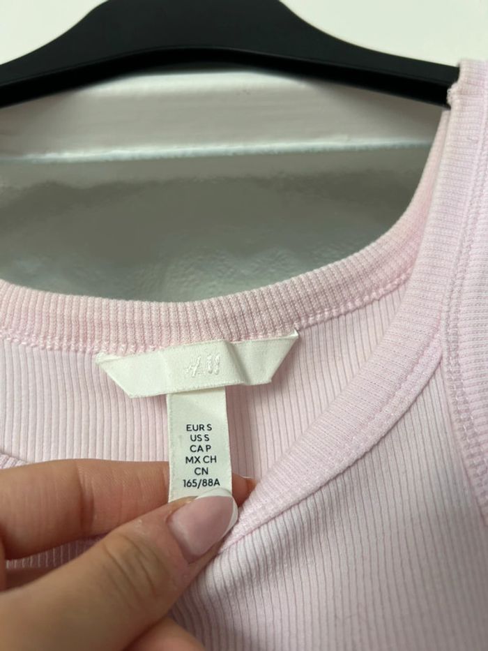 Top débardeur rose h&m S neuf - photo numéro 6