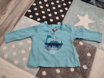 T-shirt manches longues 12 mois sergent major